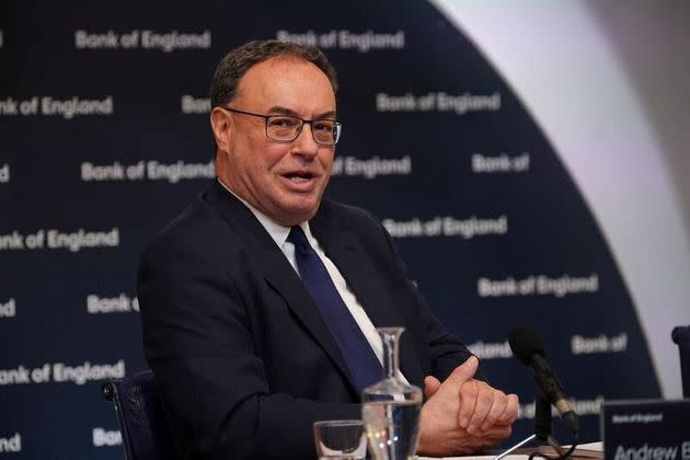 Governor of the Bank of England, Andrew Bailey