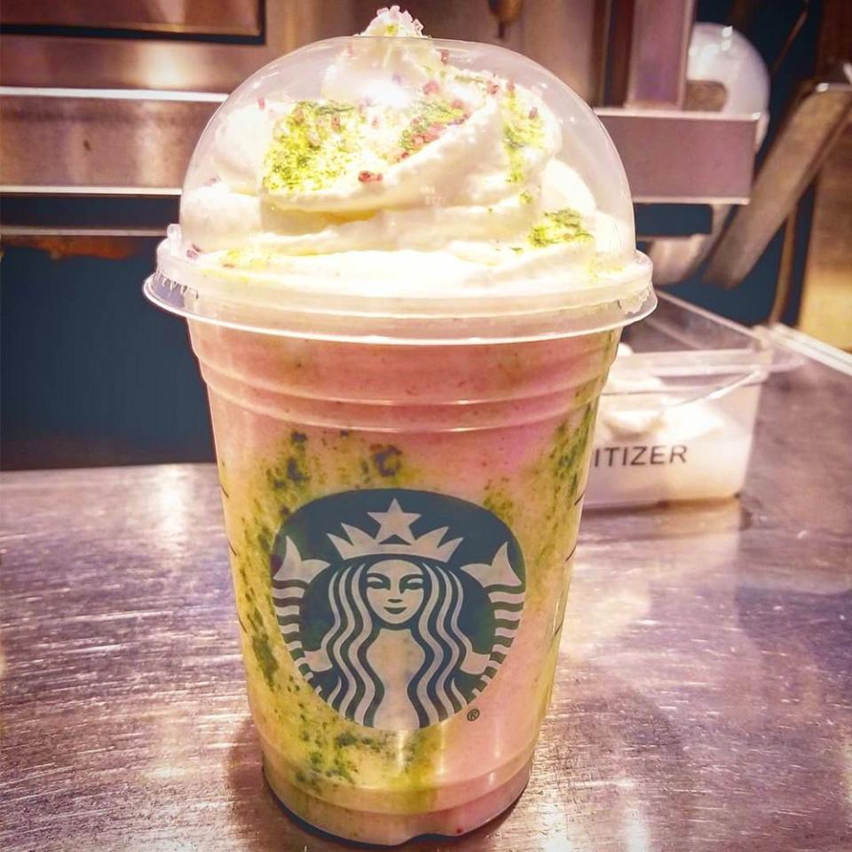 Cherry Blossom Frappuccino — United States