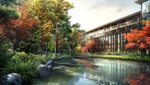 Why Go: Consider the Four Seasons Hotel Kyoto. “The hotel is meant to be a haven for contemplation,” says lead designer Agnes Ng of HBA. Opened on October 15, the 123-room hotel is nestled around a tranquil ikeniwa, or pond garden. Its traditional teahouse seems to float above the water. Guests walk on a picturesque glass bridge across the pond to Shakusui-tei, where they can participate in a traditional tea service or take a tea ceremony lesson.