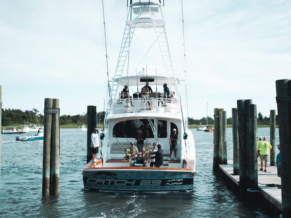 Michael Jordan's boat, "Catch 23."