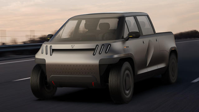 This New Pint-Sized Electric Pickup Is Smaller Than Your Sedan