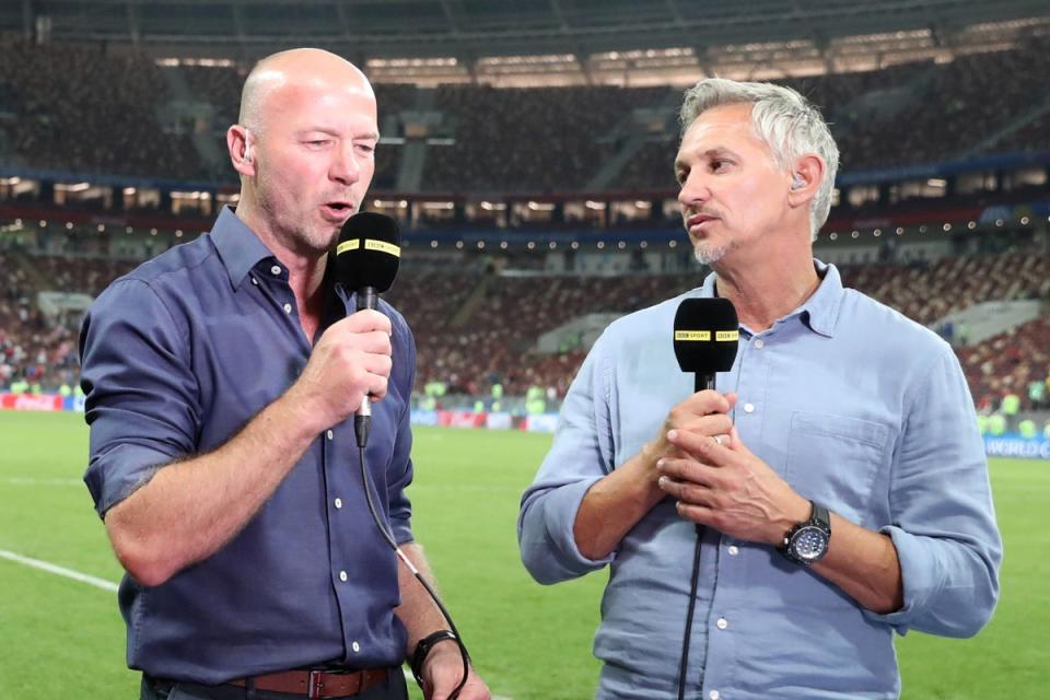 Alan Shearer and Gary Lineker (Owen Humphreys/PA) (PA Wire)