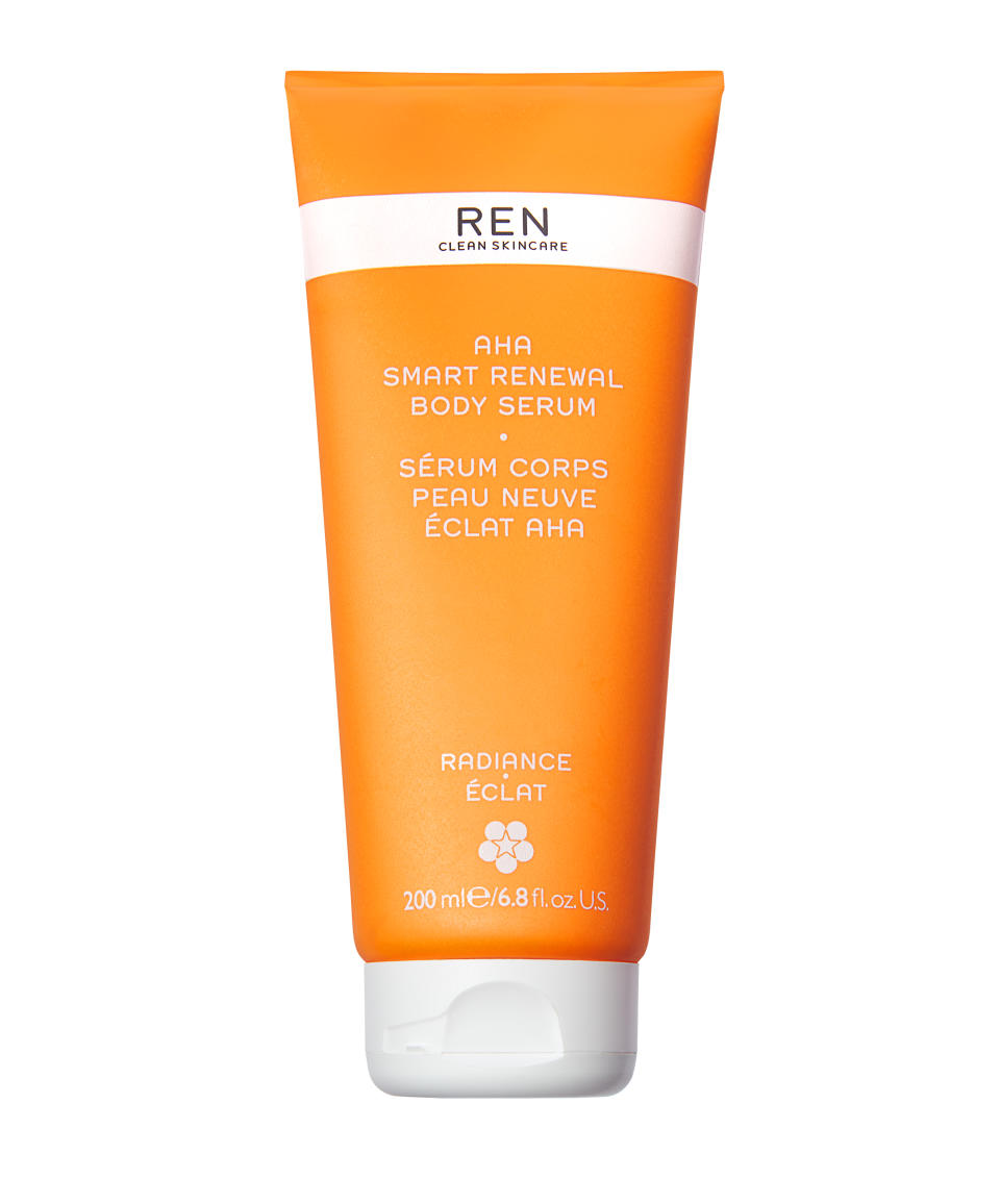 Ren Clean Skincare AHA Smart Renewal Body Serum - Credit: Courtesy of the Brand