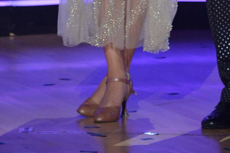 A closer look at Jade’s shoes. - Credit: ABC