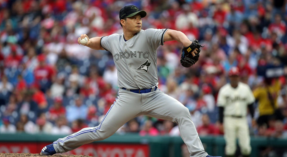 Seunghwan Oh has been quietly rock solid for the Toronto Blue Jays. (Hunter Martin/Getty Images)