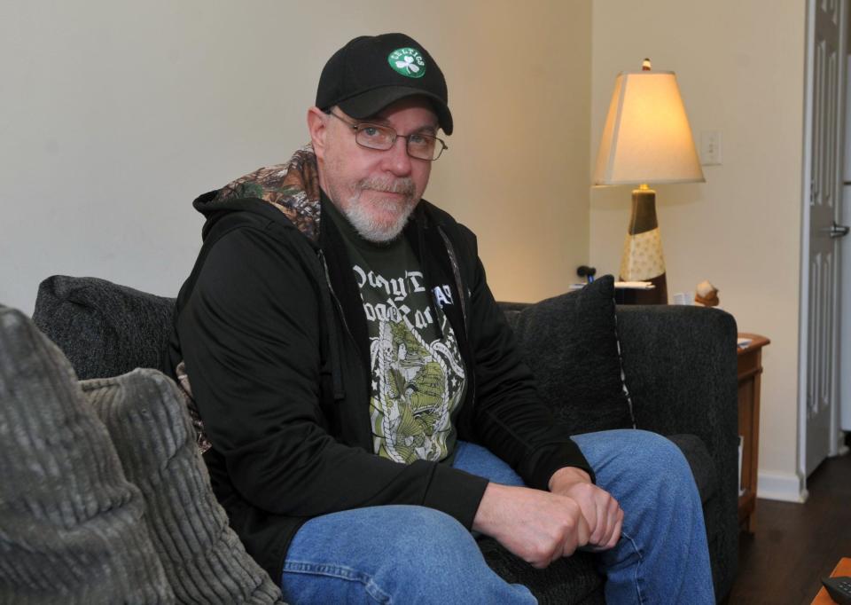 Jim Mac, of Quincy, says Lend a Hand has helped him deal with his financial struggles.