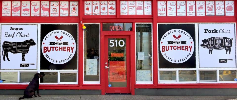Ricardo Alferez has opened a new butcher/ grocer storefront at 501 Columbia St. SW in downtown Olympia named Cutz Butchery.
