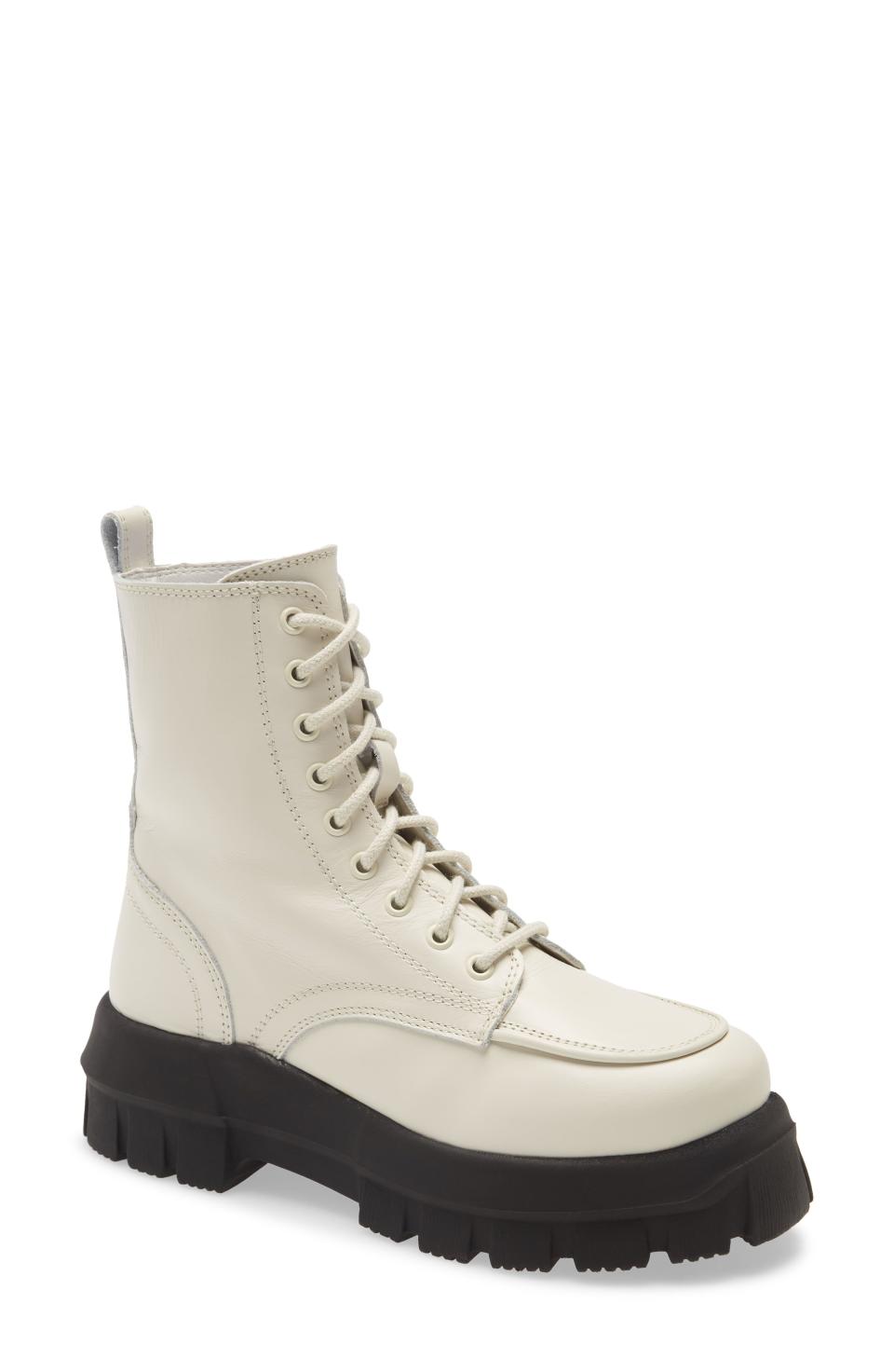 10) Ava Platform Combat Boot