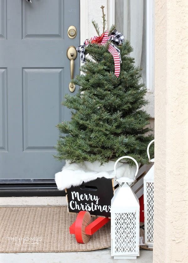 Christmas Wheelbarrow