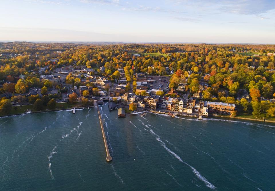 1) Skaneateles, New York