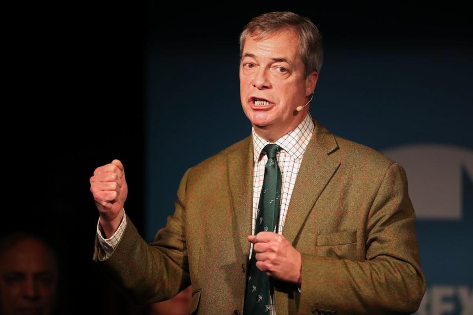 Nigel Farage (Danny Lawson/PA) (PA Archive)