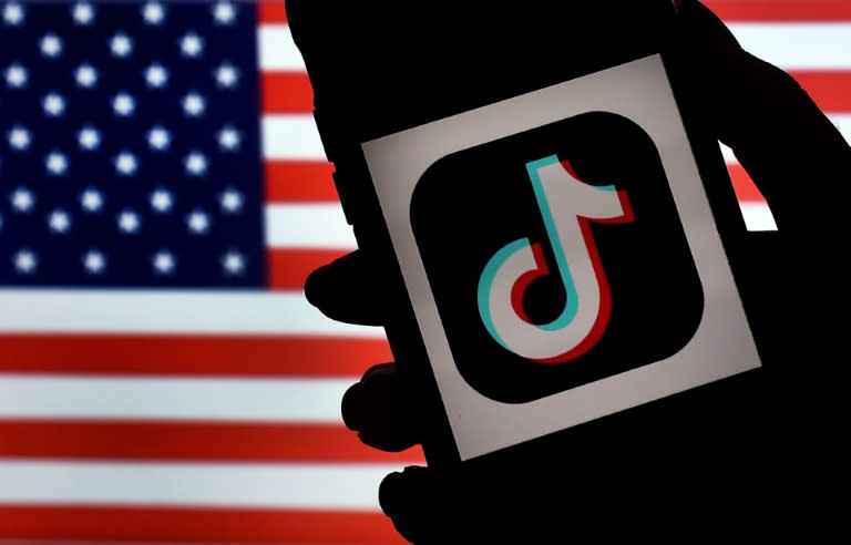 Der US-Senat hat einen Gesetzentwurf gebilligt, in dem die Loslösung des Onlinenetzwerks Tiktok vom chinesischen Mutterkonzern Bytedance gefordert wird - andernfalls soll die Plattform vom US-Markt ausgeschlossen werden. (Olivier DOULIERY)