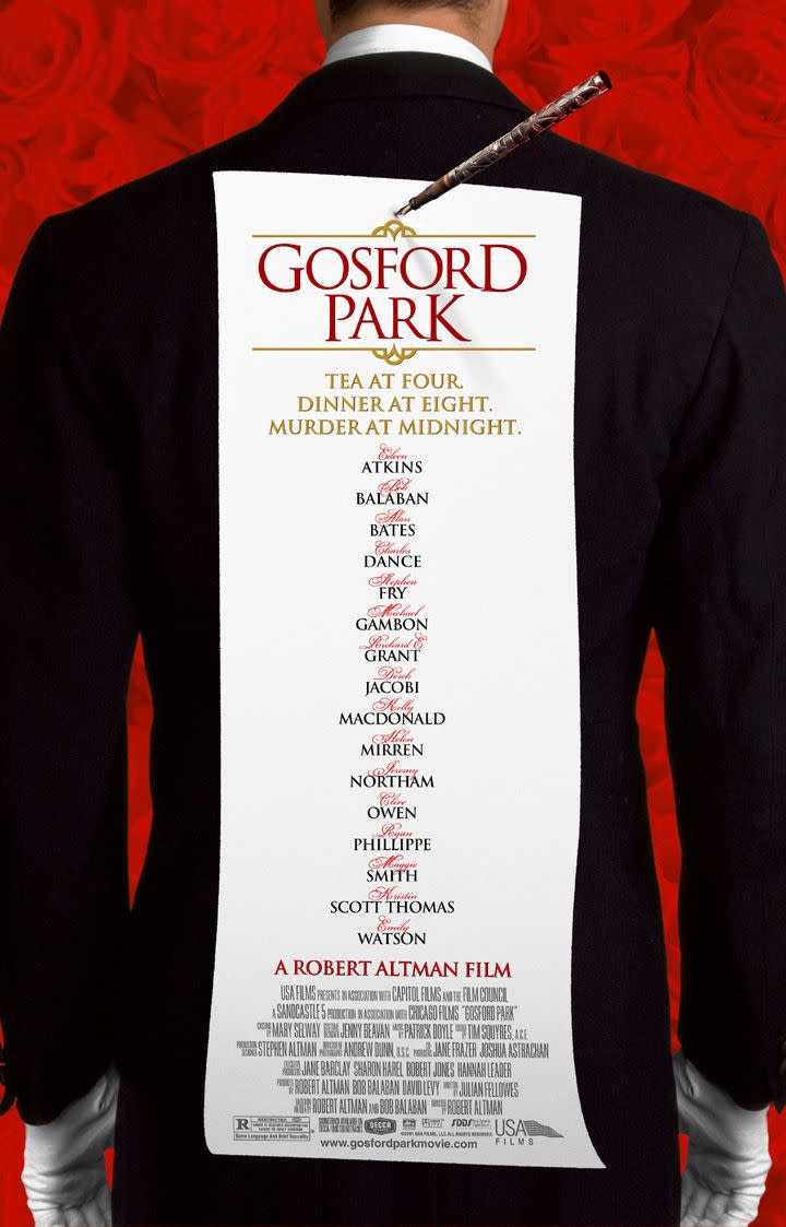 8) Gosford Park (2001)