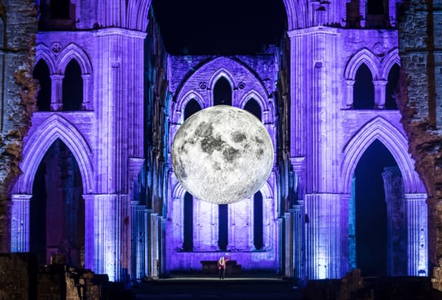 ‘Museum of the Moon’ at Rievaulx Abbey