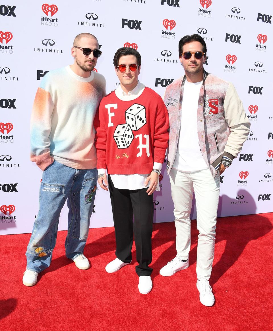 Big Time Rush attends the 2023 iHeartRadio Music Awards.