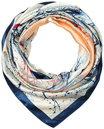 6) Silk Tree Pattern Scarf