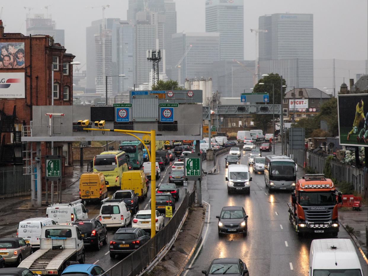 The new project is intended partly as a relief road for the Blackwall Tunnel (Getty Images)