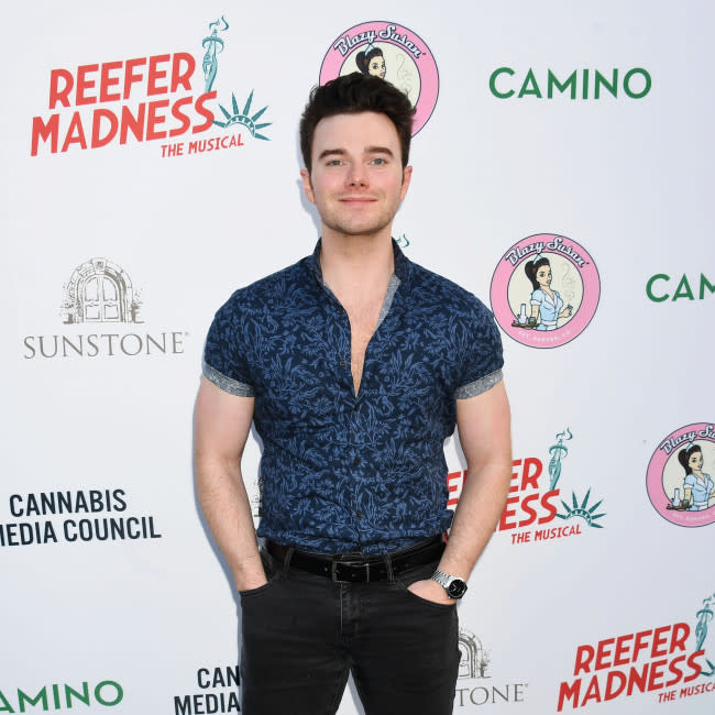 Chris Colfer credit:Bang Showbiz