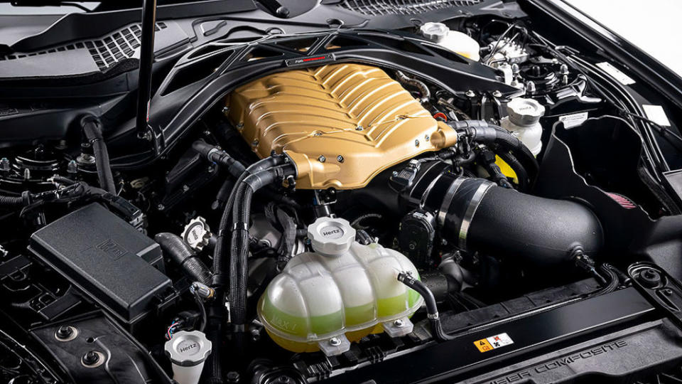 車上所搭載的5.2升V8引擎，可輸出最大馬力900匹。(圖片來源/ Shelby America)
