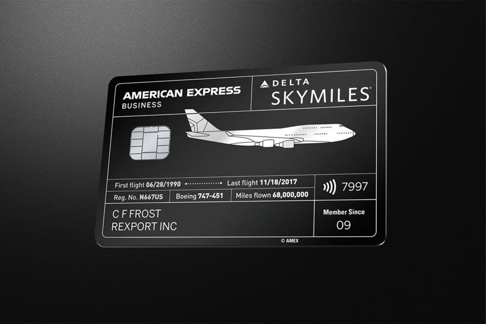 The new Business Reserve Card by American Express x Delta