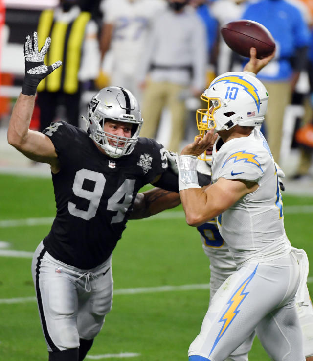 Week 18 Raiders vs Chargers flexed to Sunday Night Football