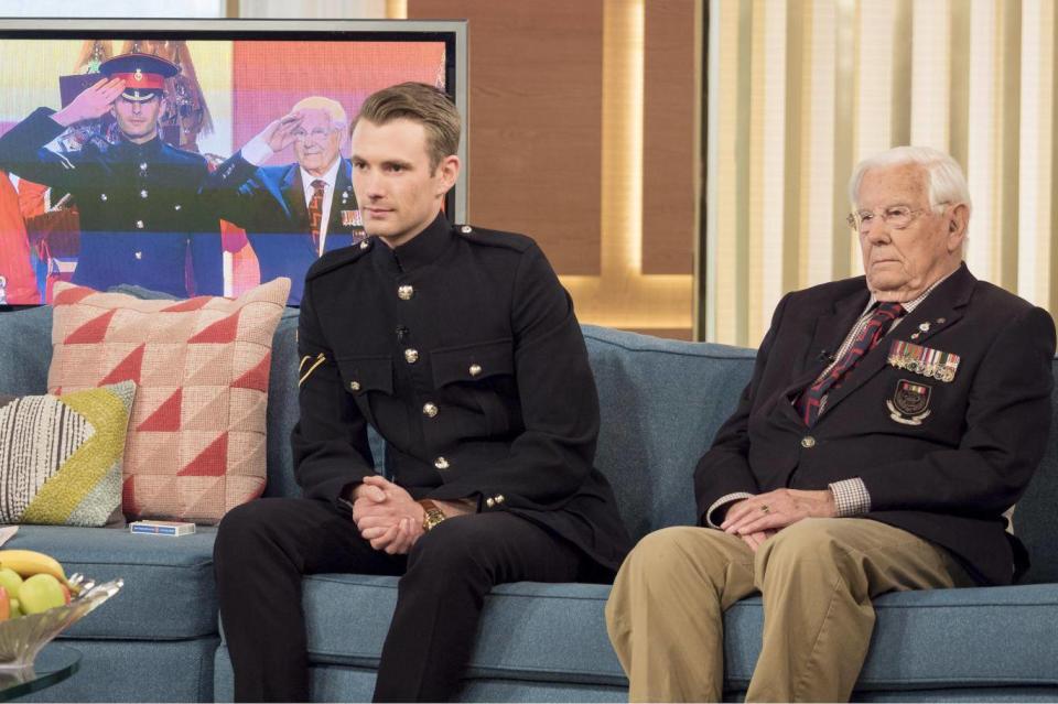 Fergus Ankorn (right) inspired magician Richard Jones, who won Britain's Got Talent in 2016