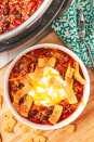 <p>If there's one thing the Instant Pot does well, it's chilli. The pot takes away all of the legwork of standing and stirring over the stove for forever. And it's so flavourful! Swap in different beans or use minced turkey instead. It will all come out delicious!</p><p>Get the <a href="https://www.delish.com/uk/cooking/recipes/a30208142/instant-pot-chili-recipe/" rel="nofollow noopener" target="_blank" data-ylk="slk:Instant Pot Chilli;elm:context_link;itc:0;sec:content-canvas" class="link ">Instant Pot Chilli</a> recipe.</p>