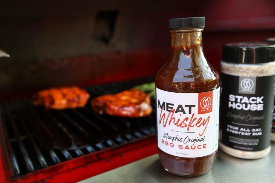 The M/W Smokers team members have launched the Meat Whiskey line of BBQ sauce and dry rubs after honing their skills competing at the Memphis in May World Championship Barbecue Cooking Contest.