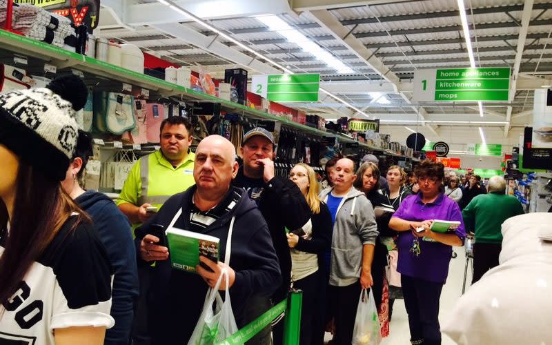 Hundreds of people turned up to The Hairy Bikers' book signings