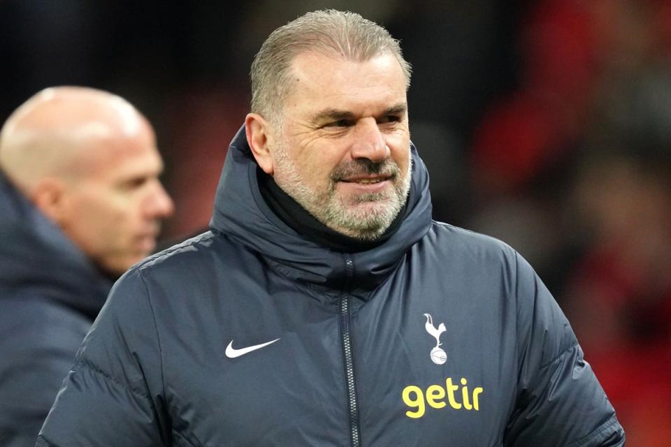 Ange Postecoglou joined Spurs in summer (PA Wire)