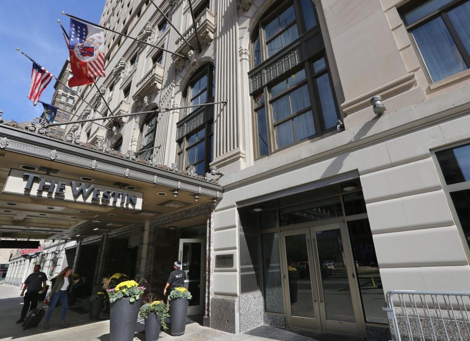 The Westin Book Cadillac Hotel in Downtown Detroit.on October 19, 2016.