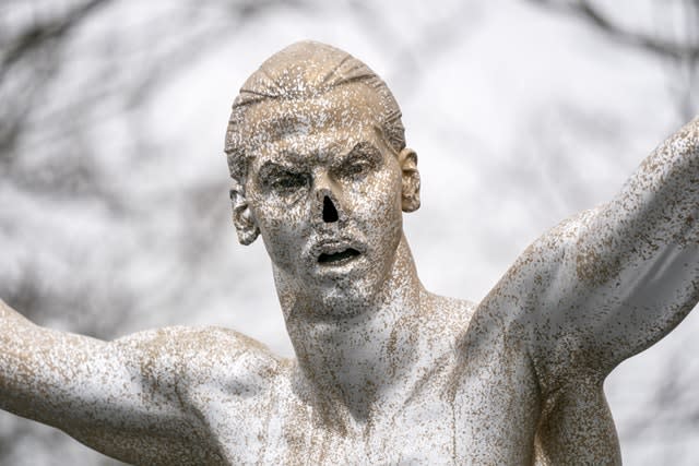 Sweden Malmo Ibrahimovic Statue