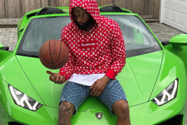 Odell Beckham Jr. Shares Photo Of Custom Supreme X Louis Vuitton