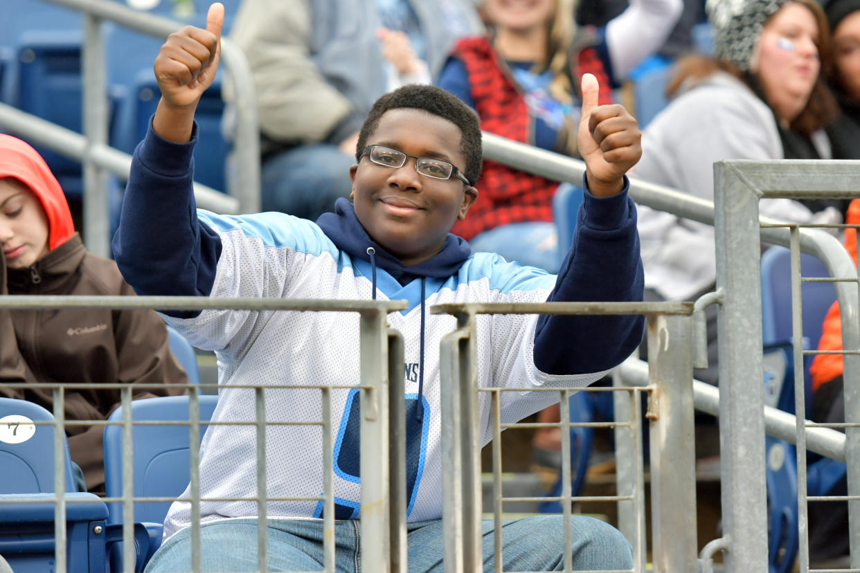 Titans fans could have the Monday after the Super Bowl off. (Photo by Mickey Bernal/Icon Sportswire via Getty Images)