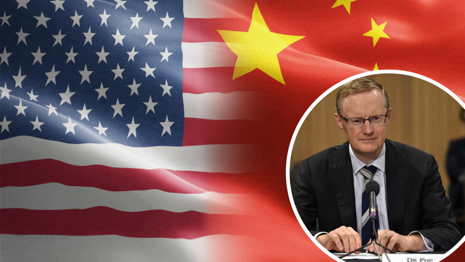 Lowe expresses concerns for US-China trade war. Source: Getty