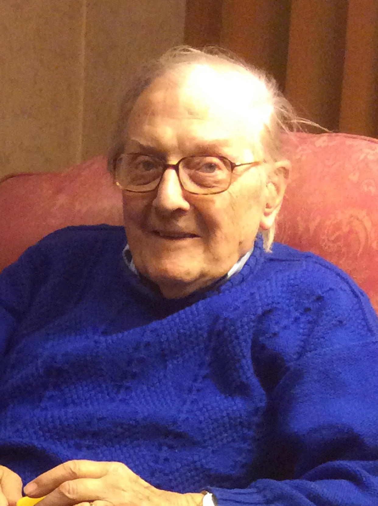 Second World War veteran Peter Gouldstone, 98, was seriously injured in a violent robbery in his home. (Metropolitan Police handout)