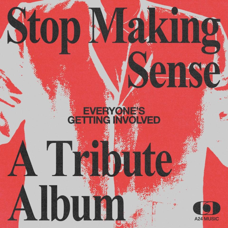 Everyone Getting Involved Talking Heads artwork Stop Making Sense Girl in Red