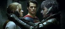 Amy Adams, Henry Cavill and Antje Traue in Warner Bros. Pictures' "Man of Steel" - 2013