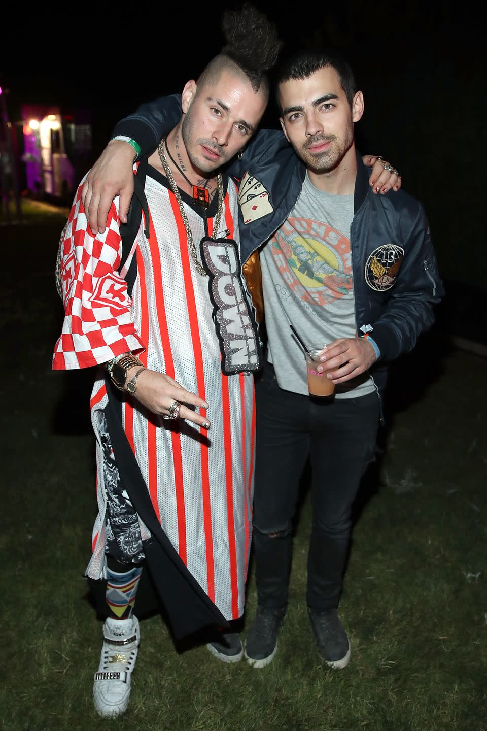 Joe Jonas and Cole Whittle