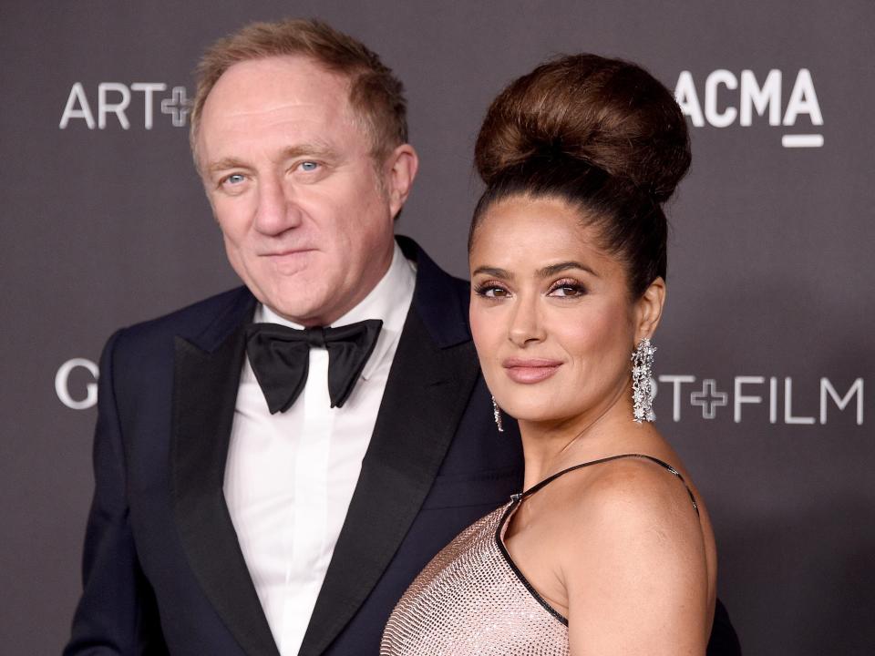 Salma Hayek and Francois-Henri Pinault