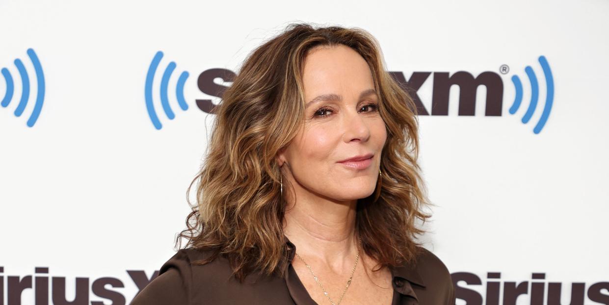 jennifer grey celebrities visit siriusxm