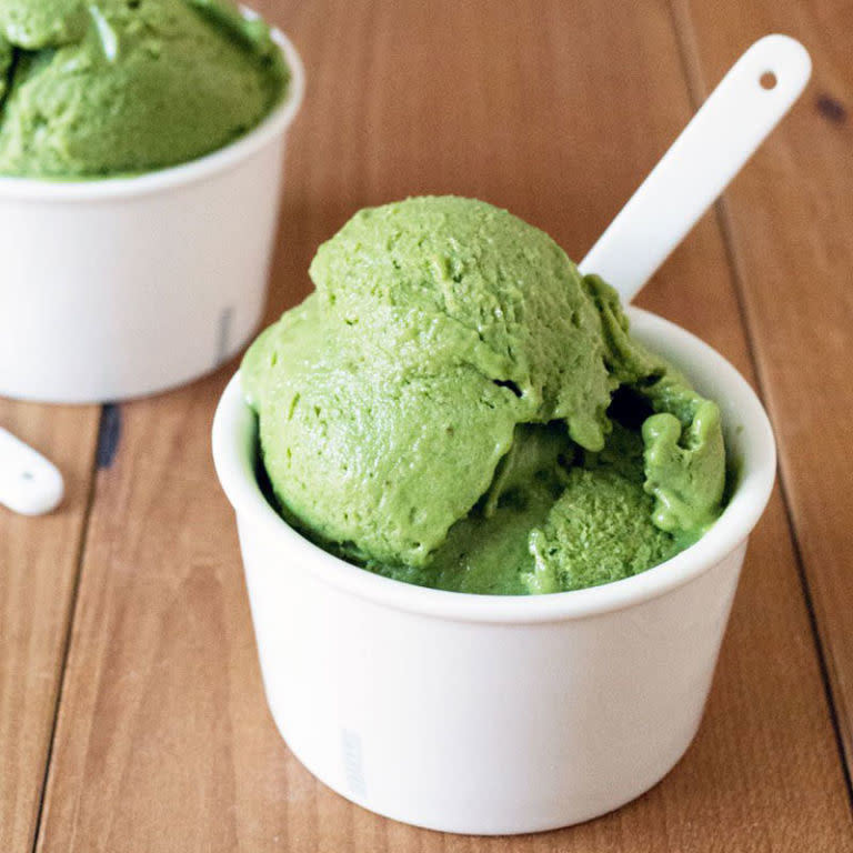 Matcha (Green Tea) Banana Ice Cream