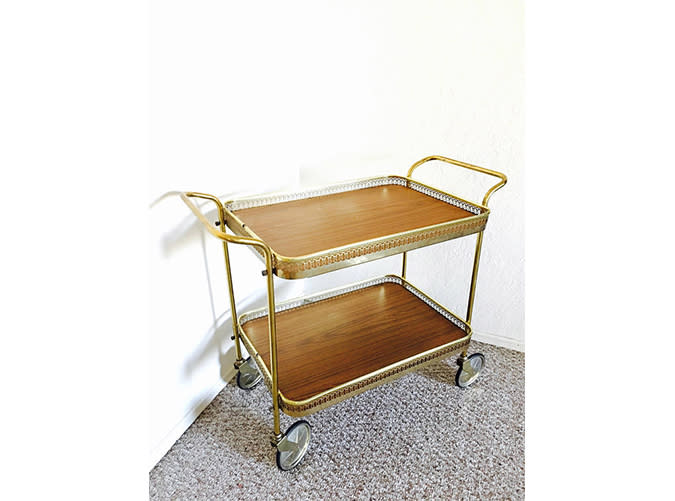 Mid-Century Bar Cart