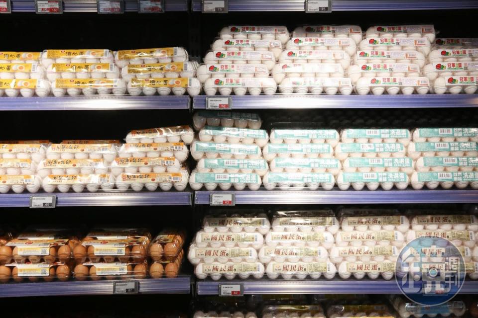 台北市蛋商公會今開會決議，雞蛋產地價調降2元，批發價將於週四跟進。（雞蛋示意圖，本刊資料照）