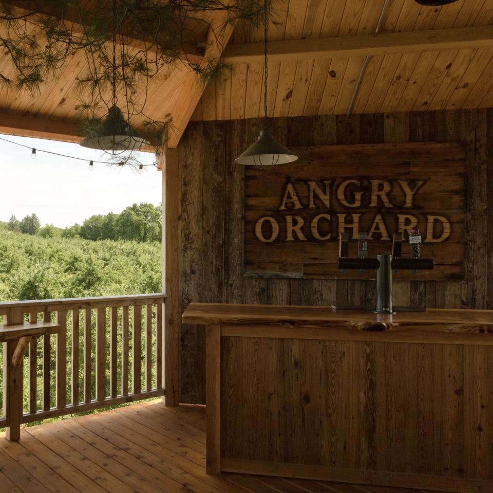 Angry Orchard staffers are accused of racially profiling a black woman, her new fiancé and their friends at their cidery in upstate New York. (Photo: Angry Orchard via Facebook)