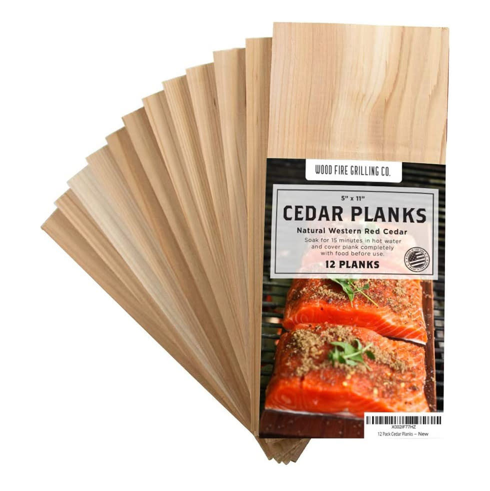 Wood Fire Grill Co. Cedar Planks, 12-Pack