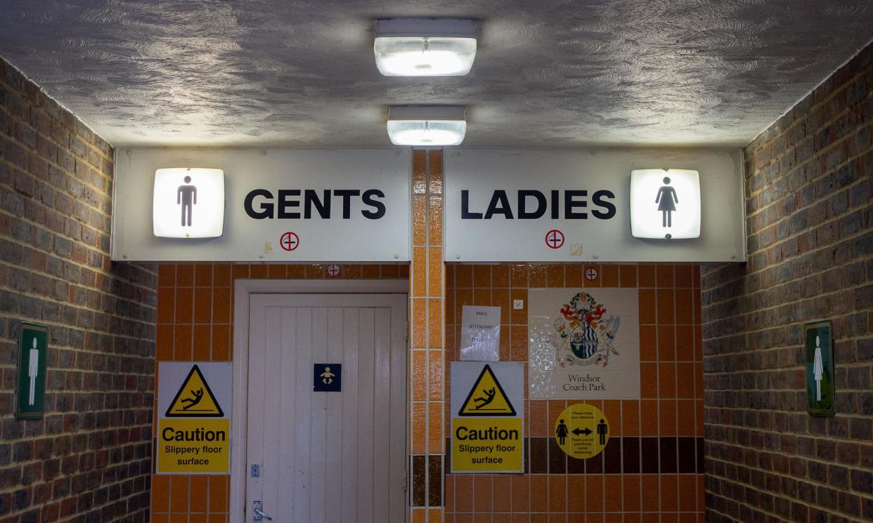 <span>Ministers say they want to “halt the march of gender-neutral toilets”.</span><span>Photograph: Maureen McLean/Rex/Shutterstock</span>