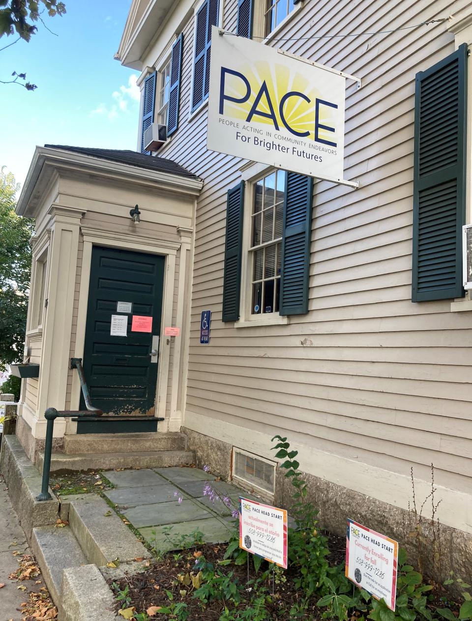 PACE stands for People Acting in Community Endeavors For Brighter Futures.