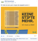 <p>Bald schon könnten etliche IKEA-Kunden angespitzt durch die endlosen Gänge des Möbelkaufhauses irren. </p>