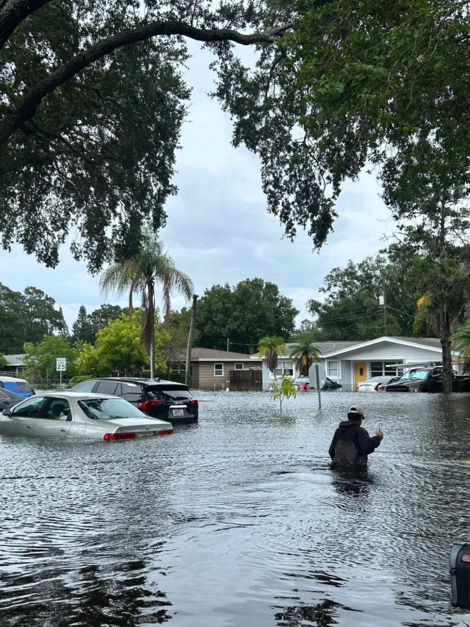 Tropical Storm Debby left Courtland Street in Sarasota flooded last week.